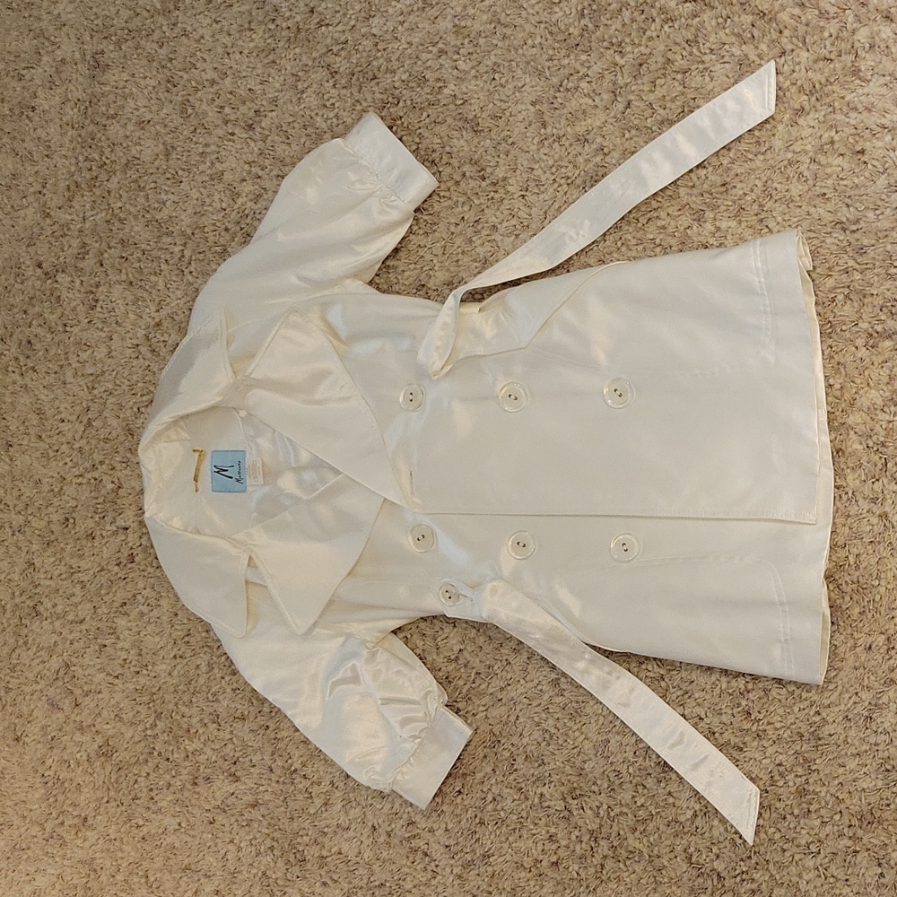 Marciano short sleeve mini trench coat